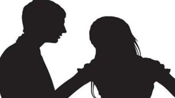 Ilustrasi pasangan pria dan wanita
