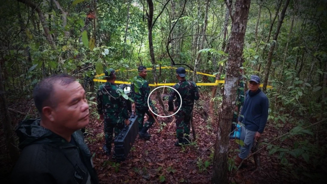 VIVA Militer: Jihandak Yonzipur 17/Ananta Dharma di lokasi temuan bom.