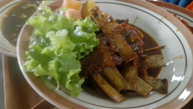 Menu Iga Gongso Kambing