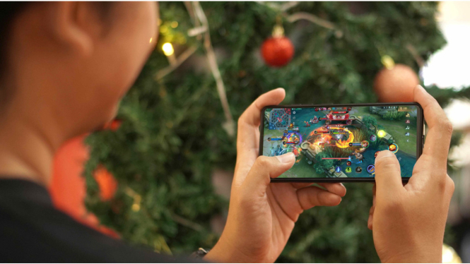 Ilustrasi mobile game.