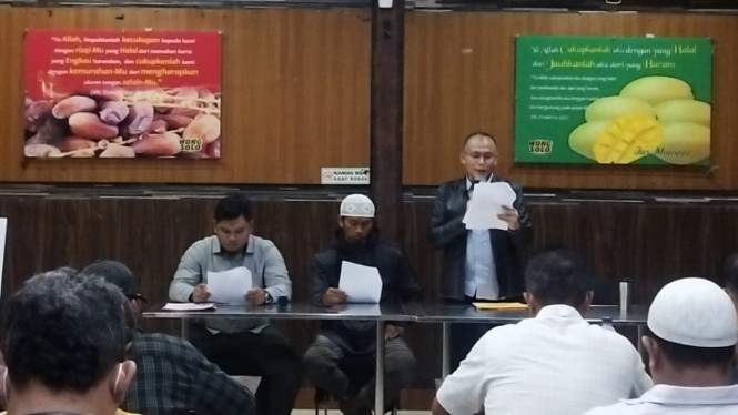 Forum Peduli Keberagaman Bali (FPKB) menggelar Konfernsi pers terkait pernyataan AWK tentang Jilbab yang dinilai rasis dan menyinggung umat muslim.