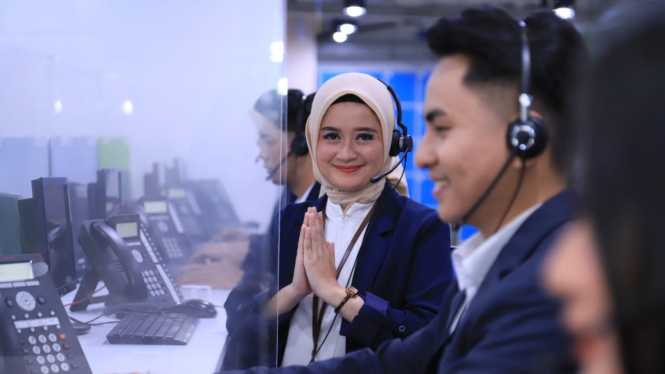 Layanan contact center BRI