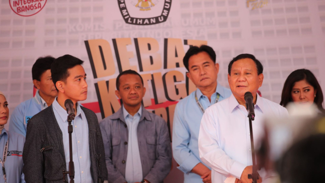 Prabowo subianto dan Gibran Rakabuming