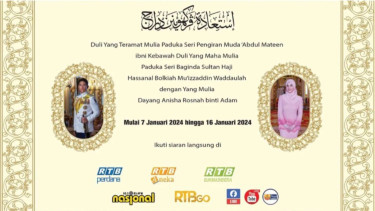 Jadwal siaran langsung pernikahan Pangeran Abdul Mateen