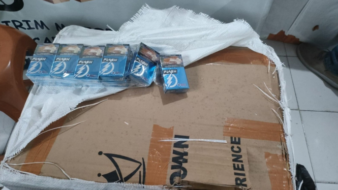Bea Cukai gagalkan peredaran rokok ilegal