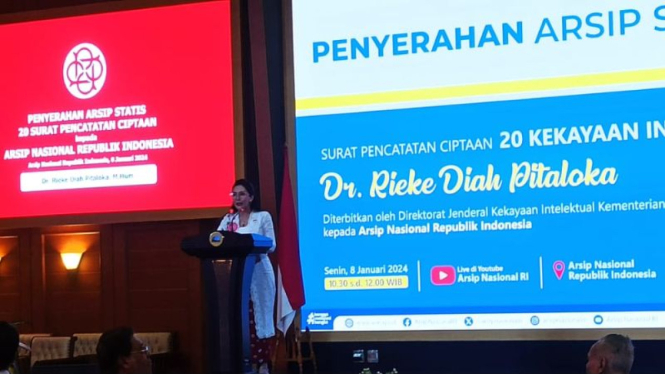 Politikus PDIP Rieke Diah Pitaloka.