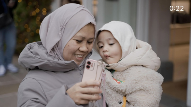 Sus Rini dan Rayyanza.