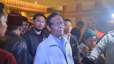 Cawapres nomor urut 3 sekaligus Menko Polhukam, Mahfud MD.