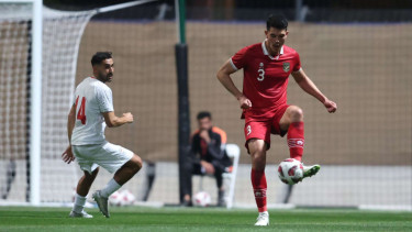 Elkan Baggott, Timnas Indonesia vs Timnas Iran