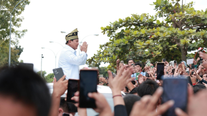 Capres nomor urut 2 Prabowo Subianto