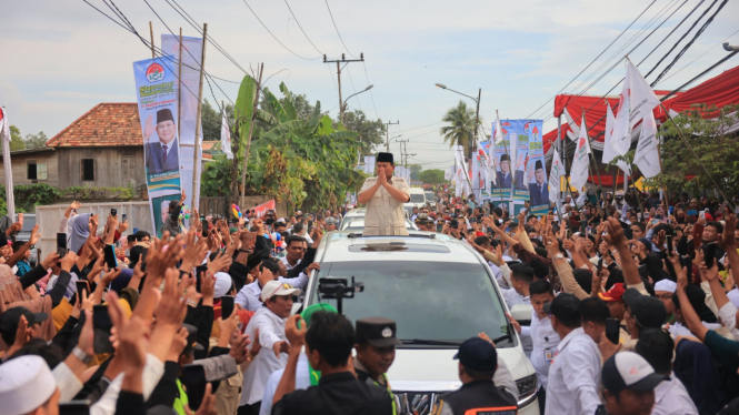 Capres nomor urut 2 Prabowo Subianto