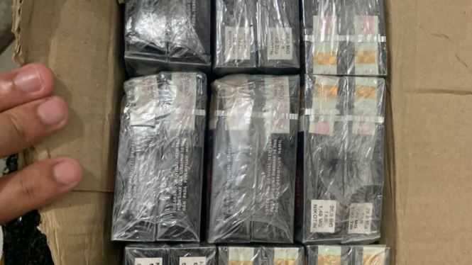 Bea Cukai gagalkan peredaran rokok ilegal