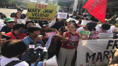 Ibunda Mary jane, terpidana mati kasus narkoba minta grasi ke Presiden Jokowi