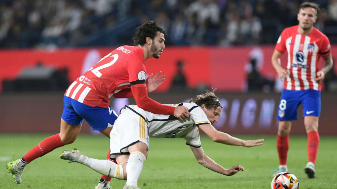 Duel Atletico Madrid vs Real Madrid