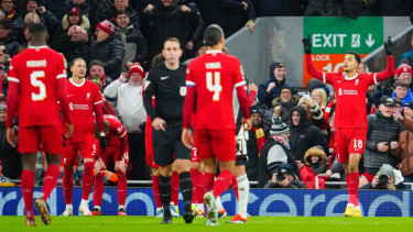 Liverpool Merayakan Kemenangan