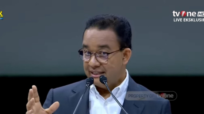 Calon presiden nomor urut satu, Anies Baswedan