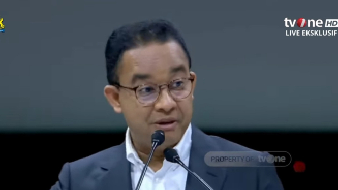 Calon presiden nomor urut satu, Anies Baswedan