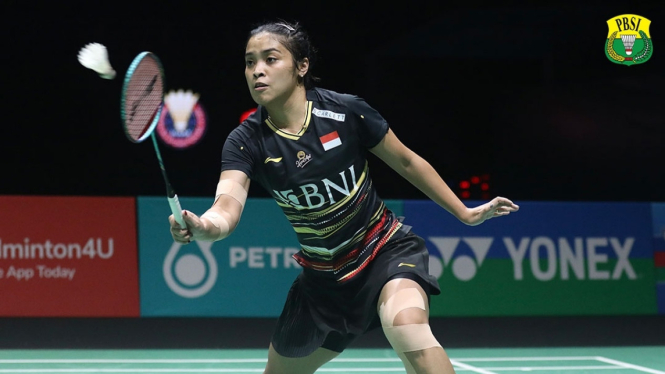 Tunggal putri Indonesia Gregoria Mariska