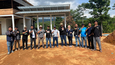 Direktur Irigasi Pertanian Kementan Rahmanto, tinjau progres proyek Upland