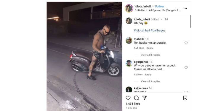  Bule Bertato di Bali Bikin Geram Warga