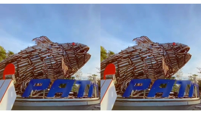 Viral Ribuan Knalpot Brong Sitaan Polresta Pati Diubah Jadi Tunggu Ikan Bandeng