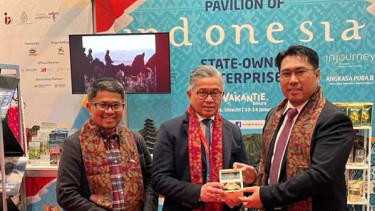 PT Angkasa Pura II mengikuti kegiatan Pameran Travel Trade & Fair Vakantiebeurs.