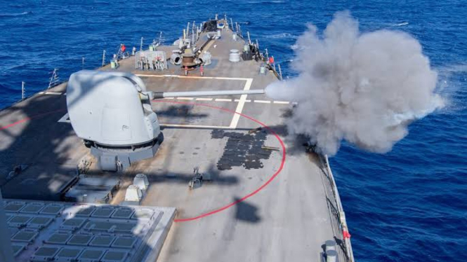 VIVA Militer: Kapal perusak USS Laboon (DDG-58) Angkatan Laut Amerika Serikat