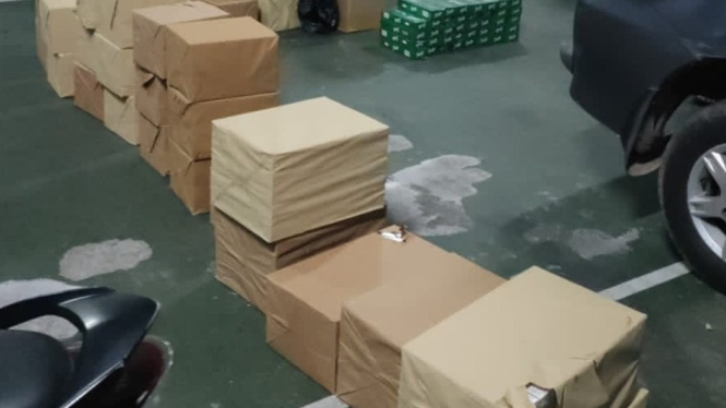 Bea Cukai tindak peredaran rokok ilegal 