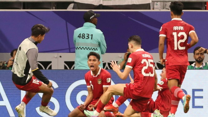 Timnas Indonesia Rakayan Gol Marselino Ferdinan