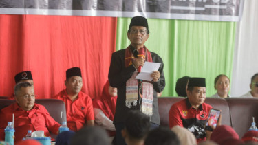 Cawapres nomor urut tiga Mahfud MD