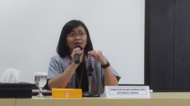 Direktur Pajak Daerah dan Retribusi Daerah DJPK, Lydia Kurniawati Christyana