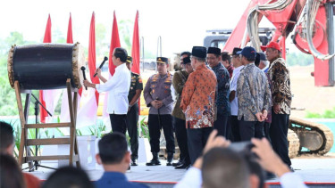 Groundbreaking Masjid Negara di IKN, Presiden: Merepresentasikan Kemajemukan