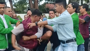 Seorang mahasiswa di Bima dianiaya pihak kampus (dok/ istimewa)