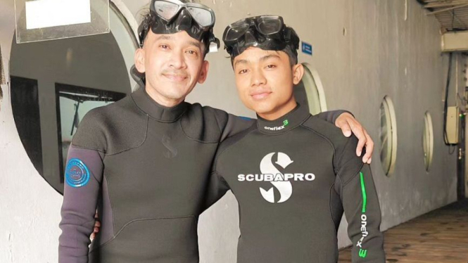 Ruben Onsu dan Betrand Petro