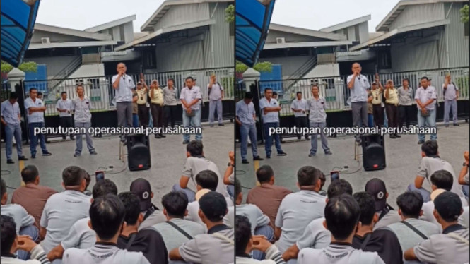 Pabrik Ban Tutup Operasional di Cikarang