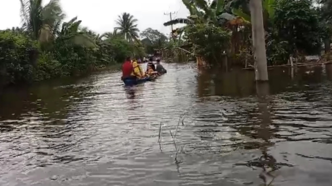 Banjir di Muaro Jambi