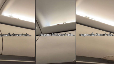 Ular Merangkak di Cabin Pesawat