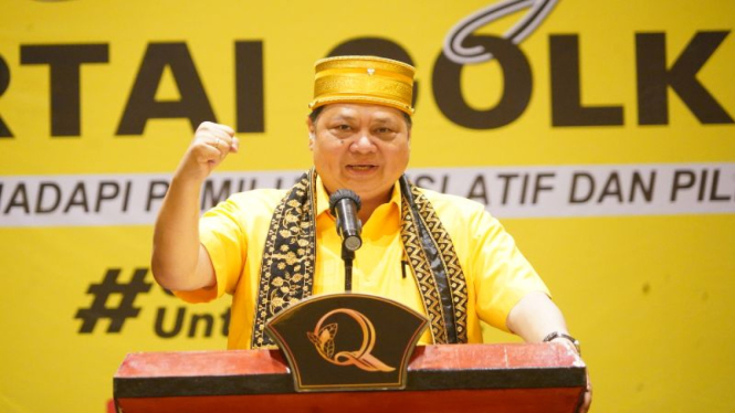 Ketua Umum DPP Partai Golkar Airlangga Hartarto.