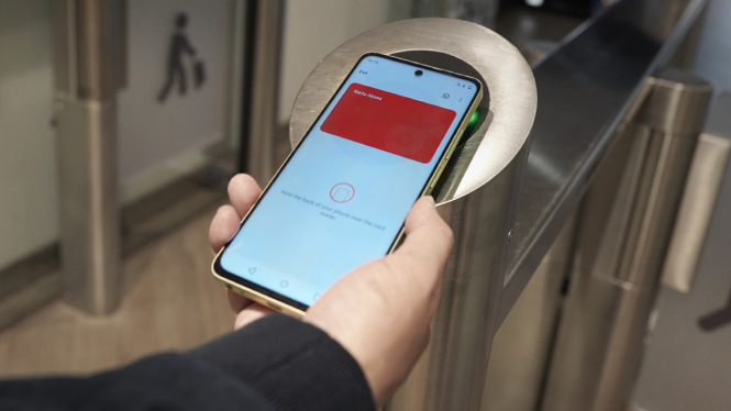 Fitur NFC.