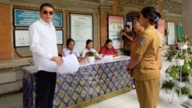 Anggota DPD RI Arya Wedakarna sidak di SMKN 5 Denpasar