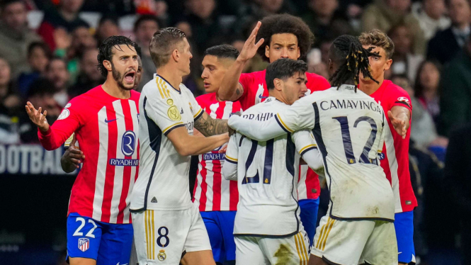 Duel Atletico Madrid vs Real Madrid