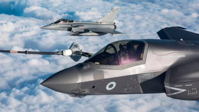 VIVA Militer: Jet tempur Lockheed Martin F-35 Lightning II militer Inggris