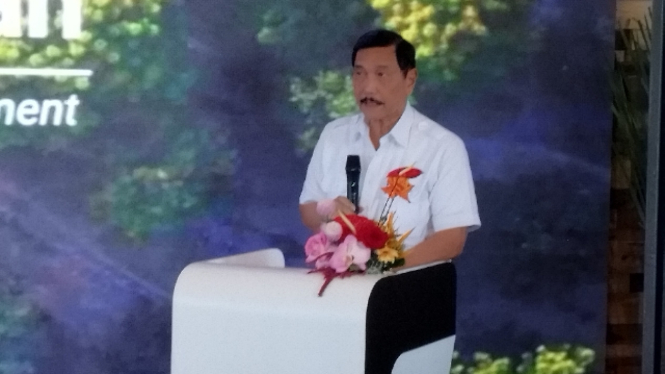 Menkomarves Luhut Binsar Pandjaitan 