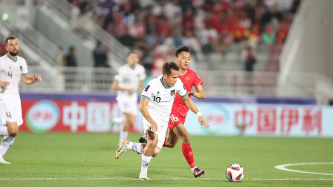 Egy Maulana Vikri saat Timnas Indonesia vs VIetnam 