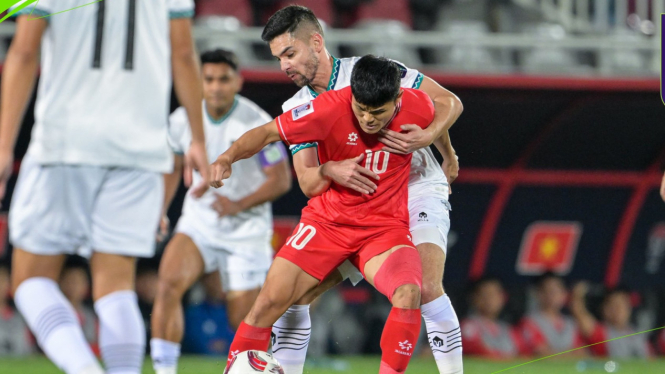 Sandy Walsh di laga TImnas Indonesia vs Vietnam