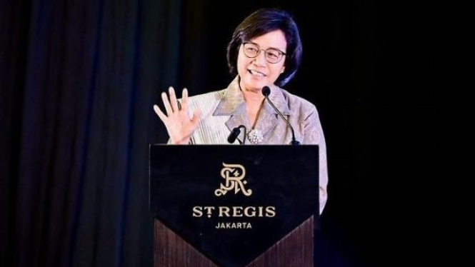 Sri Mulyani, Indonesian Finance Minister.