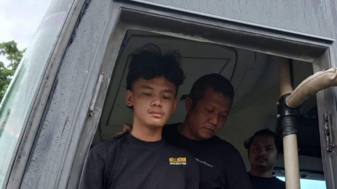 Tampang pelaku pembunuhan wanita muda di depok