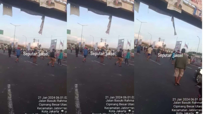Tawuran Pecah Antara 2 Kelompok di Jatinegara Jakarta Timur
