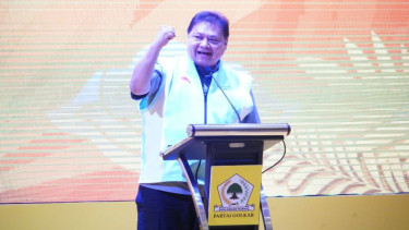 Ketua Umum DPP Partai Golkar Airlangga Hartarto.