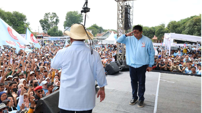Prabowo Subianto Menyapa Majalengka